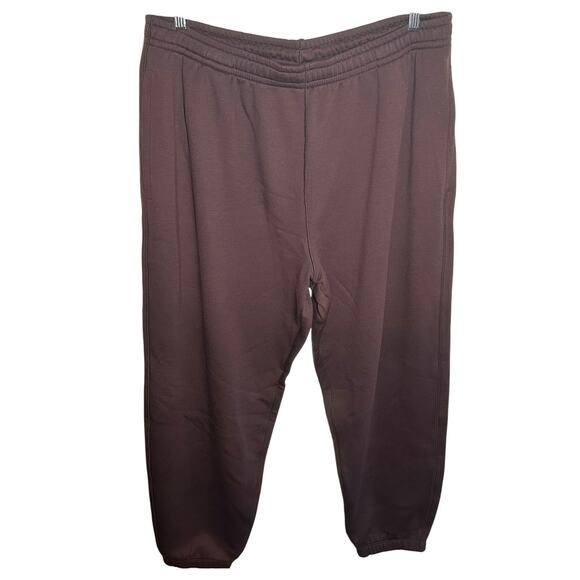 Nike Men's Brown Wool Blend Classics Fleece Sweatpants Size XXL - Picture 2 of 12